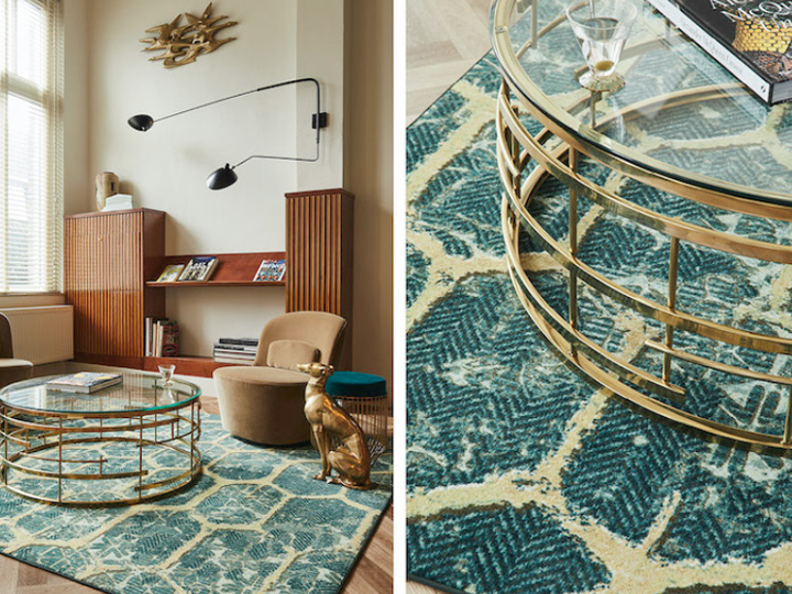 Foto: vloer-Art-Deco-stijl-tapijt-tarkett