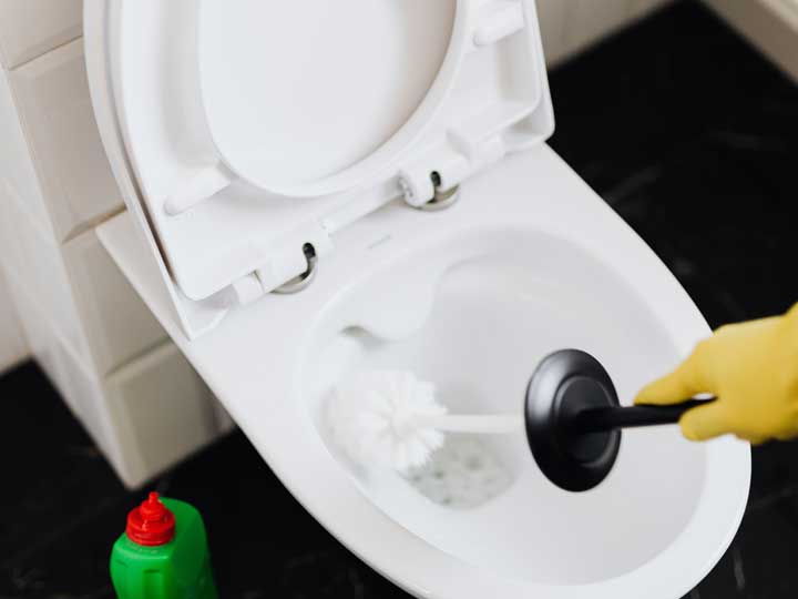 Gevlekt Regenboog Hubert Hudson Wat mag je niet in de wc gooien? - toilet - badkamer - WONEN.nl