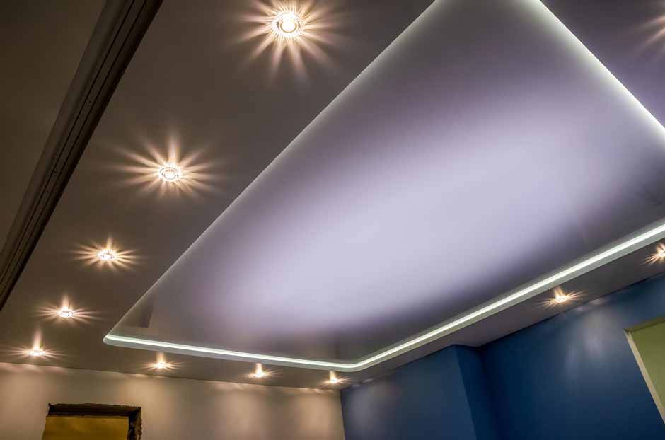 Onderzoek Maak een bed Zwijgend Mooi verlicht met een led plafondspot - wand-plafond - woonkamer - WONEN.nl