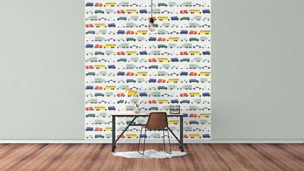 Foto: Voertuig-behang-politie-brandweer-groen