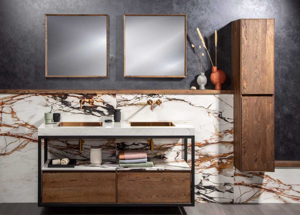 Foto: badkamer-trend-Rural-Chic-met-marmer-en-hout