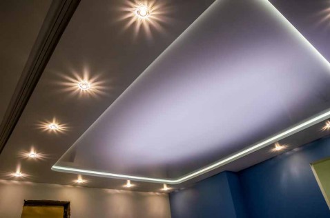 Foto : Mooi verlicht met een led plafondspot