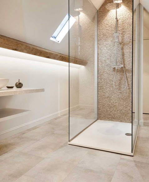 Foto : Tover je badkamer en keuken om met nieuwe vloeren van COREtec® STONE CERATOUCH