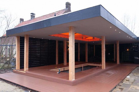 Foto : Zo maak je een luxe & duurzaam tuinhuis