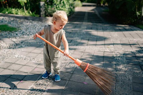 Foto : 5 tips om je tuin extra schoon te houden