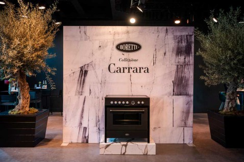 Foto : Boretti lanceert haar nieuwste fornuizenlijn - Carrara