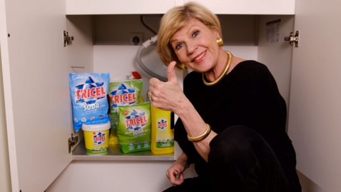 Foto : Marja Middeldorp geeft tips over schoonmaken met soda