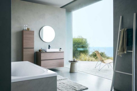 Foto : Soleil by Starck: een badkamer als een dag aan het strand