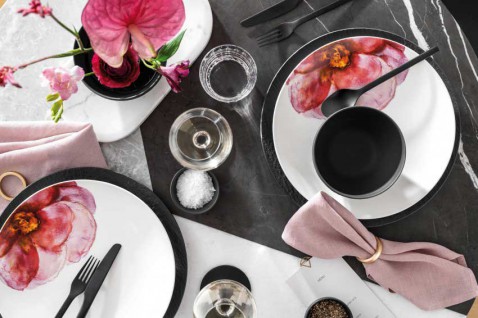 Foto : Zet de tafel in bloei met Rose Garden van Villeroy & Boch