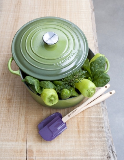 Le Creuset komt met een groene pan voor gezond en vers koken.