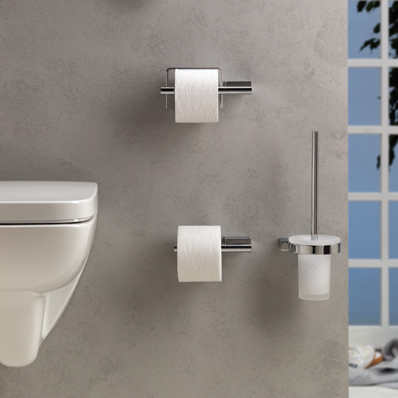 De ontwerpers van Kludi hebben het vrijwel onmogelijk gerealiseerd; accessoires die in iedere badkamer toepasbaar zijn.