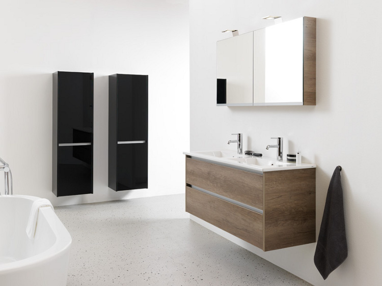 De Dreamz is het succesvolle greeploze model badkamermeubel van Primabad.