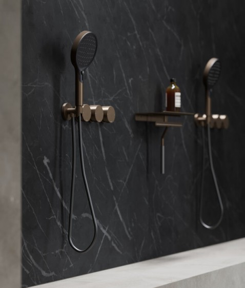 Foto : De douche als bron van balans