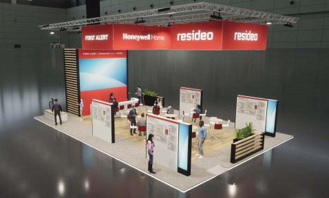 Foto : Resideo focust op comfort en efficiency tijdens VSK+E 2026