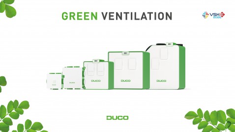 Foto : DUCO brengt Green Ventilation naar VSK 2026