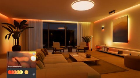 Foto : Philips Hue tilt lichtontwerp naar een hoger niveau