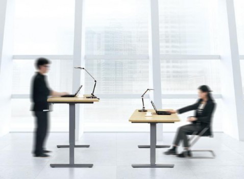 Foto : Waarom een zit sta bureau ideaal is