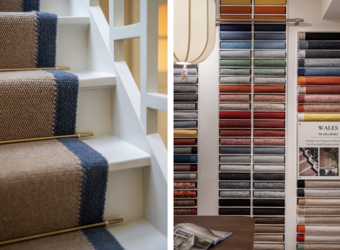 Foto : De Roode Loper presenteert de Wales-traplopercollectie: