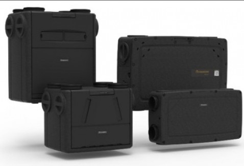 Foto : Flux-totaalaanbod vraaggestuurde Renson-ventilatie met warmteterugwinning