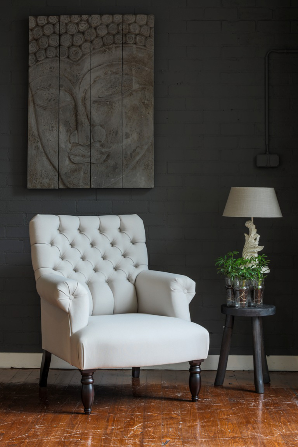 Fauteuil, bron: Bocx Interiors.