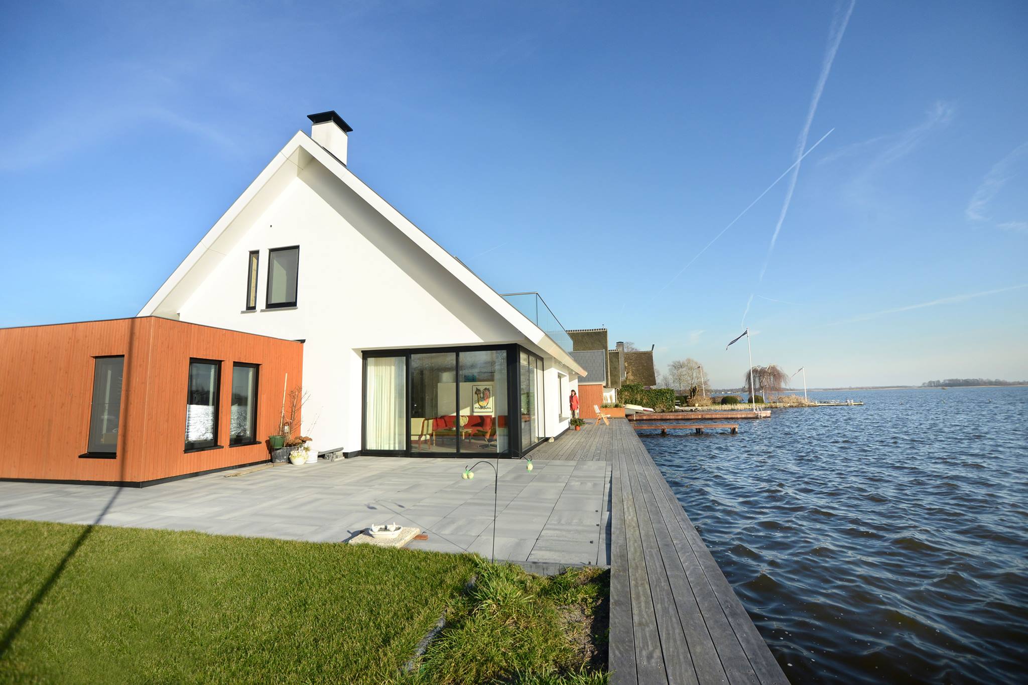 Foto : Bouwbedrijf Ter Reehorst - villa's aan het water