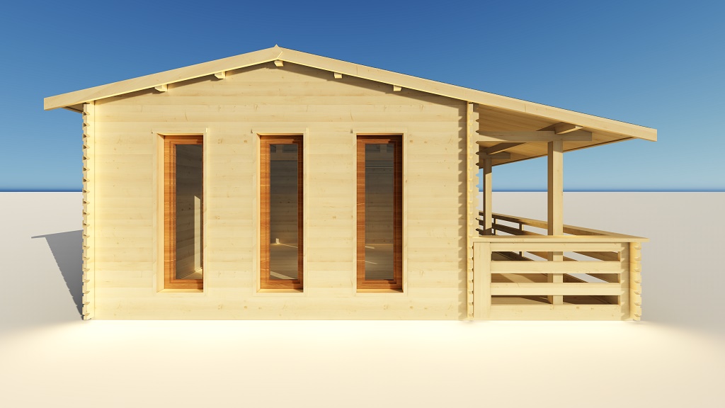 Foto: Wonen.nl Prima blokhutten Chalet Solden 3