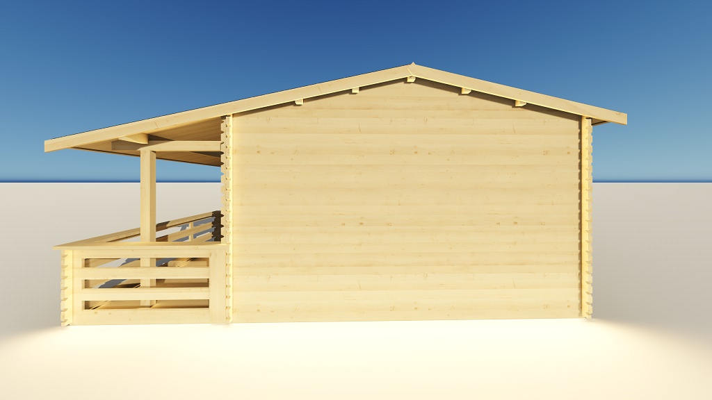 Foto: Wonen.nl Prima blokhutten Chalet Solden 4