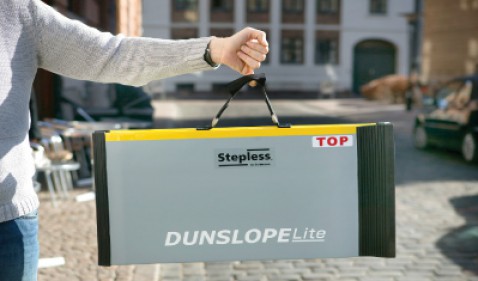 Foto : Stepless Lite - Koolstofvezel oprijplaat