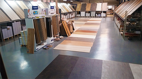 Foto: showroom laminaat
