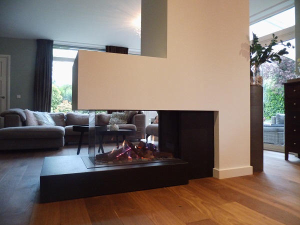 Foto: Roomdivider Vegel andere kant