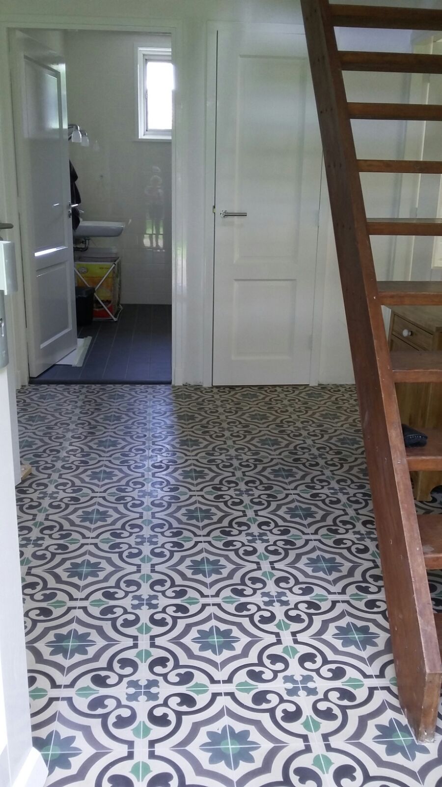 Foto: AGADIR 01 Portugese cementtegels gang