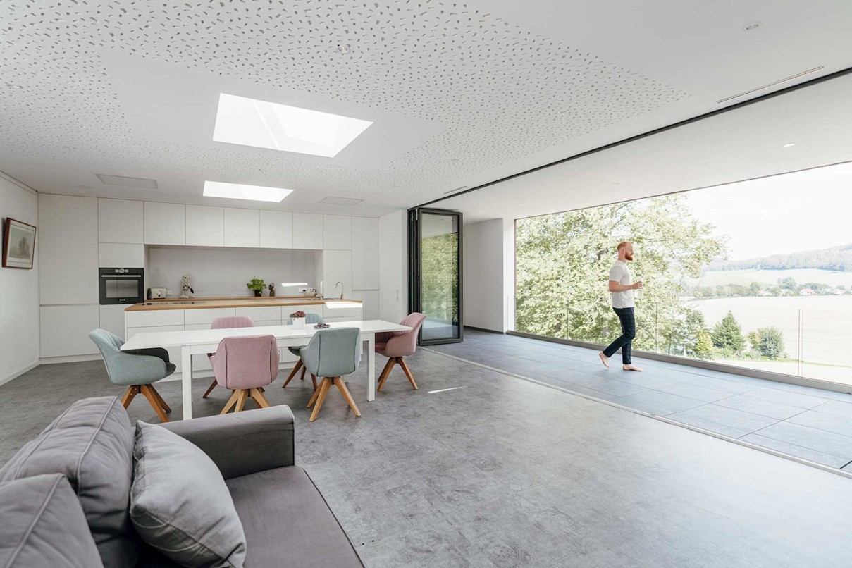Foto : Wonen in licht en transparantie