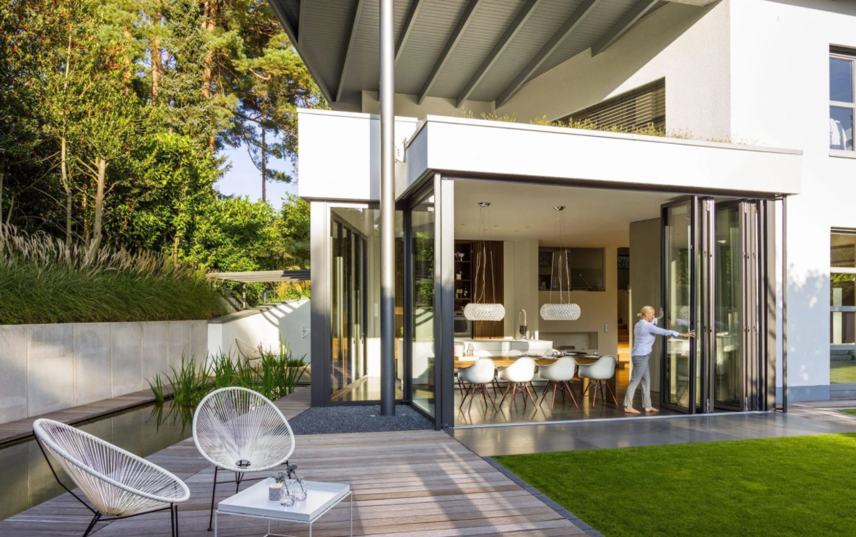 Foto: Wonennl Solarlux glazen vouwwand 2