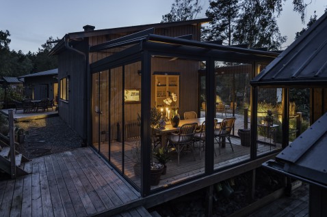 Foto : Regenachtig weer? Geniet van je tuin met Solarlux