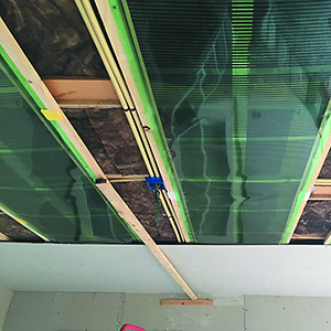 Foto: Infrarood verwarming plafond