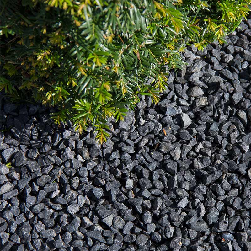 Foto: basalt split 811 aangelegd