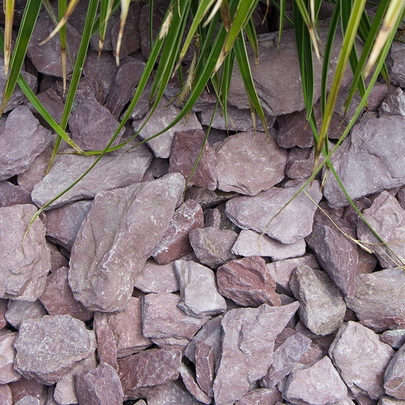 Foto: canadian slate paars 3060 aangelegd