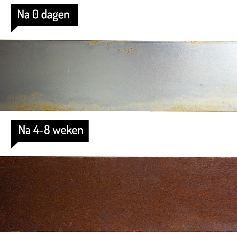 Foto: multi edge advance corten roestproces