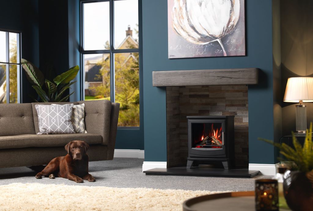 Foto : De Trimline Solano elektrische kachel