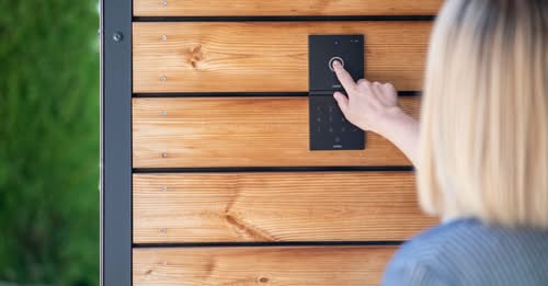 Foto : Slimme toegangscontrole voor een veilig en comfortabel thuis
