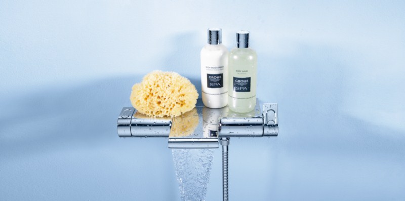 Foto : Grohe bad thermostaat