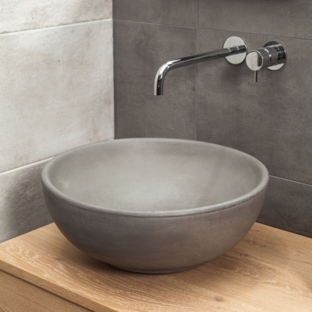 Foto: waskom beton rond 43 5cm