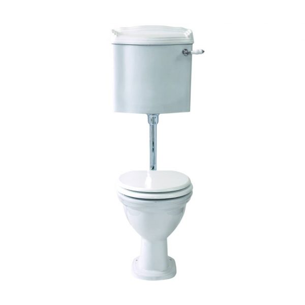 Foto : Klassiek toilet met half-hoog reservoir Carlton | WB02X
