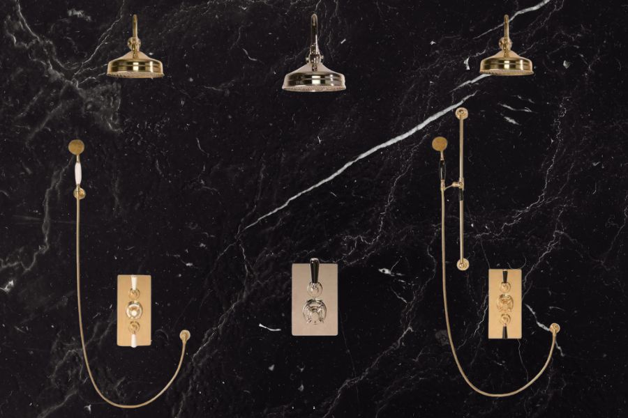 Foto: klassieke inbouw douchekranen windsor bathrooms