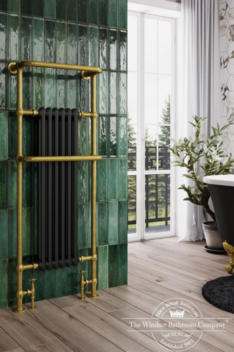 Foto : Windsor Bathrooms | Traditionele klassieke handdoekradiator