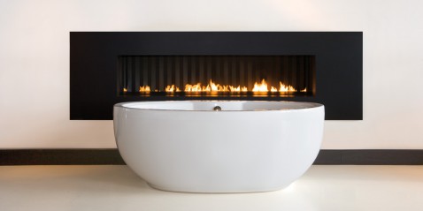 Foto : Windsor Bathrooms | Vrijstaand acryl bad Rain