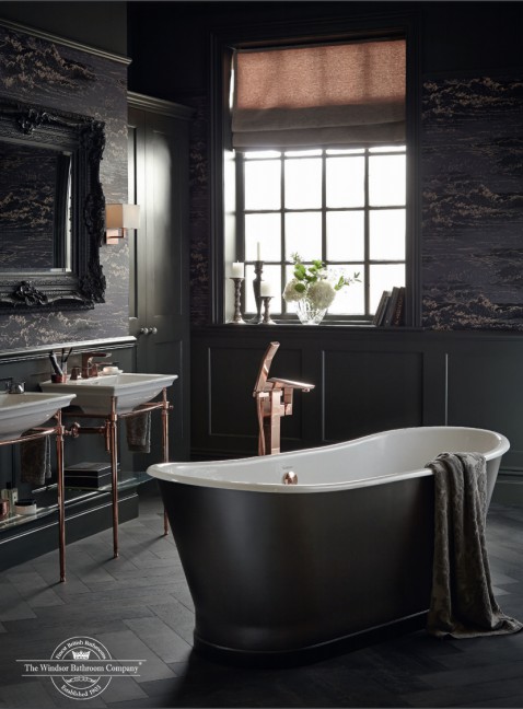 Foto : Windsor Bathrooms | Badkamer met Rose Gold