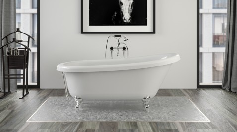 Foto : Windsor Bathrooms | Klassiek vrijstaand bad op poten Bolton