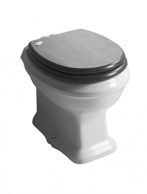 Foto : Klassieke toiletpot voor laag/hooghangend reservoir