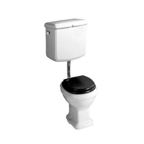 Foto : Klassiek toilet met laaghangend reservoir AR812 AR801